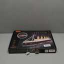 CubicFun Titanic 3D LED Puzzles for Adults 88 CM 266 Pieces,Titanic Toys for Teens, Home Decor Birthday Gifts Adults Valentines Day Gifts