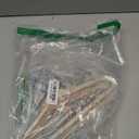 ManGotree Baby Velvet Clothes Hangers, Childrens Kids Hangers for Clothes Space Saving Non-Slip 7 Pack (Beige)