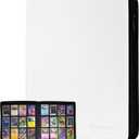 Trading Graded Card Display Album (12 Pocket(480 card slots), White)