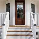 4Pcs 4" x 4" Aluminum Alloy Post Caps, Wood/Metal/Mailbox Posts, Weather-Resistant Fence Post Caps for Deck & Fencing