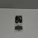 COMSOON Bluetooth Receiver for Car, Noise Cancelling 3.5mm AUX Bluetooth Car Adapter, Wireless Audio Receiver for Home Stereo/Wired Headphones, Hands-Free Call, 16H Battery Life - Black+Silver