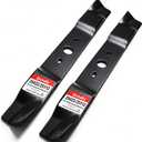 Lawn Mower Blade Compatible with Greenworks 20inch/ 21inch Mowers 25022, 25112 (2 Pack)