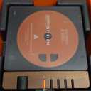 syitren R300 CD Player Portable Bluetooth Desktop Retro CD Players for Home,Without Speakers, Rechargeble Battery Small Compact Vintage CD Player,SPDIF Out,Brown