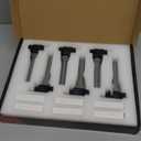 ECCPP Ignition Coil Coils&iridium Spark Plugs UF773 for Ford F150 2015 2016 2017, Fusion 2017 2018 2019, Edge 2015 2016 2018 & Lincoln MKZ 20172020, MKX 2016 2017 2018,Continental 20172020 set of 6