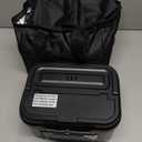 Cordless Electric Lunch Box for Adults  Battery-Powered Heated Lunch Box with 1.2L Stainless Steel Container, Timer Function, and Leak-Proof Food Warmer for Work, Travel & Office (Black)