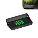 Zosgrew 1 PC Car Heads Up Display, Universal High Definition Windshield Speedometer Projector, Car HUD Digital Speedometer, for Most Cars, Trucks, SUVs (Green #2)