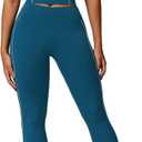 QBGJTD Womens Workout Sets Two Piece Spaghetti Straps Tank Top Matching High Waist Leggings Gym Work Out Outfits with Pockets,Medium
