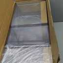 Baby Bottle Organizer Stackable, Acrylic Storage Drawers 5 pack with Non-Slip Pads, Pull-Out Drawers for Baby Bottle, Pump Parts, Pantry, Vanity Countertop (4.4" and 7.6" Tall and 12.1" Wide)