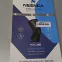 NEENCA Professional Knee Brace for Pain Relief, Medical Knee Compression Sleeve, Knee Support with Horizontal Knit Tech for Meniscus Tear, ACL, Arthritis, Joint Pain, Runner, Workout (Small, Upgraded Version - Gray Black)