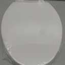 Elongated Toilet Seat with Built-In Toddler Seat 18.5" - Soft Close for Child & Adult, Potty Training Seat, Durable PP Toilet Seat, Easy Installation & Removal, Fits Most Toilet Bowls