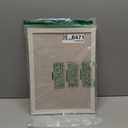 DOLLAR BOSS Bulletin Boards with Linen 1-Pack 16''X 12'' Double-Sided Cork Board for Walls Wood Framed Bulletin Boards, Small Pin Board for Home Kitchen Office Decorative Hanging 10 Pushpins (White)