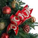 4 Inch Velvet Wired Ribbon 10 Yards Joy Crushed Velvet Christmas Ribbon for Gift Wrapping Christmas Tree Decoration Crafts Wreaths Supplies-Continuous (Red Velvet)