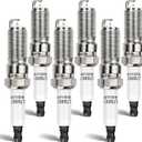 6PCS 41-109 Double Iridium Spark Plug For Buick Enclave LaCrosse/Cadillac ATS CTS SRX STS XTS/Chevy Camaro Colorado Equinox Impala Malibu/GMC Acadia Canyon Terrain/Saturn V6 12622561 ILT6RE11 90117