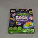 Rock Painting Kit- Glow in The Dark Rock Kit, Arts and Crafts for Kids Ages 6-12, Art Supplies Toy , Kids Craft Paint Kits, Arts & Crafts for Boys Girls Birthday Party Gift Toy