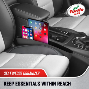 2Pack Turtle Wax Seat Wedge Organizers for Cars, Trucks, SUVs