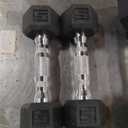 CAP Barbell Coated Dumbbell Weight | Multiple Options Pairs & Sets (50 lb - Set (5 lb x 2 & 20 lb x 2))