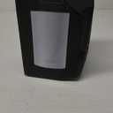 OOU Universal Knife Block Holder - Round Kitchen Knife Storage Unique Slot Design to Protect Blades, Space Saver Knife Organizer Detachable for Easy Cleaning, White