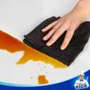 MR.SIGA Microfiber Cleaning Cloth, All-Purpose Microfiber Towels, Streak Free Cleaning Rags, Pack of 12, Black, Size 32 x 32 cm(12.6 x 12.6 inch)