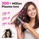 Go Brush Pro 2026 Upgraded Cordless Hair Straightener Brush, Anti-Frizz Negative Ions, MCH Fast Heating, 3 Temp Settings, 4000mAh Type-C, Portable Travel Styling Tool