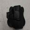 CYTAC OWB Holster for Glock 42 - Index Finger Released | Adjustable Cant | Autolock | Outside Waist Band Carry | Silicone Pad Paddle | Matte Finish -Right Handed