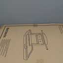 Commercial Baby Changing Station, Wall Mounted Horizontal Baby Changing Table with Safety Strap, Foldable Diaper Tables for Bathroom, White