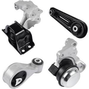 Engine Motor Mount Kit Replacement# A4351 A4352 A7370 A7384 Fit 2008-2013 Rogue 2.5L, 2014-2015 Rogue Select 2.5L, 2007-2012 Sentra 2.5L