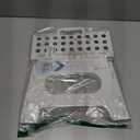 Handy Laundry Folding Lightweight Step Stool - Sturdy Enough to Support Adults and Safe Enough for Kids - Opens Easy with One Flip - Great for Kitchen, Bathroom or Bedroom (White - 9 Inch)