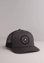 BRIMZ Golf Performance Hat - Tee Holder & Magnetic Ball Marker - Breathable, Sweat & Water Resistant Golfing Snapback Hat (Beers & Bogeys - Black & Grey 