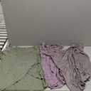 Rnxrbb 3 Pack Women's Nursing Tops for Breastfeeding Summer Short Sleeve T Shirts Postpartum Double Layer Clothes, Size L