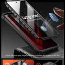 SUPCASE for Samsung Galaxy S26 Ultra Case with Stand, Military-Grade Drop Protection, Compatible with Wireless Charging/MagSafe, Built-in Screen Protector & Front Frame  UB Pro Mag, Black