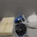 34 Pcs Filter Media Replacement Set Compatible with Fluval Fx2 Fx4 Fx5 Fx6, Including Fish Tank Filter Mesh Bags, Compatible with Quick Clear/Water Polishing Pads, Foam Pads, Silicone Lube