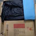 WUHUWOO Inflatable Nightclub 20x16.8x12 Ft, Large Black Inflatable Club Tent with 2 Doors and Logo Area, Inflatable Party Tent for Adults Birthday Backyard Wedding Rental