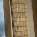 LazBlinds No Drill Bamboo Roman Shades, 27.5" W x 48" H, Malay Umber