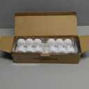 GenSwin 12 Rechargeable Tea Lights Candles with Charging Base and Remote Timer, Flameless LED Tealight Candles Battery Operated Halloween Fall Wedding Table Centerpieces (1.57 x 1.85)