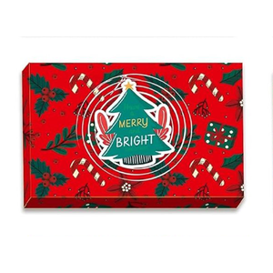 easykart labels 24 Christmas Gift Card Holder with Name Stickers, Present Boxes Gift Card Holder Box Gift Wrapping Envelopes Gift Wrap Boxes with Ribbon a Tags for Holiday (12 Designs x 2 Each)
