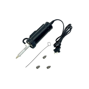 HighTop Automatic Desoldering Pump Vacuum Solder Sucker Tool Portable AC110V 30W Electric Desoldering Gun Repair Solder Removal Tool Solder Sucker Iron Tin for DIY with 3 Soldering Suction Tips