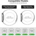 SUNFWR Compatible with Apple Watch Band 40mm 41mm 38mm 42mm(Series 10 11) for Women Men, Stainless Steel Metal iWatch Band for Apple Watch Series 11/10/9/8/7/6/5/4/3/2/1/SE/SE2/SE3 Ultra3/2/1 (No case)
