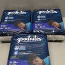 Goodnites Boys' Nighttime Bedwetting Underwear, Size Extra Large (95-120 lbs), 63 Ct (3 Packs of 21), 