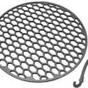 soldbbq 8835 Cast Iron Grill Grate for Weber 22" Kettle Grill Cooking Grate Replacement Part for 22 Inch Weber Performer, Recteq Bullseye and Premium Charcoal Grills