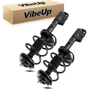 VibeUp Front Complete Struts Assembly w/Coil Spring Fit for 2007-2017 for Jeep Compass Patriot 2007-2012 for Dodge Caliber Shock Absorber Assembly Replace OE 172367 172368