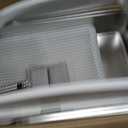 Stainless Steel Litter Box | XL Enclosed Cat Litter Boxes with Lid for Big Cats | High Sided, Anti-Urine Leakage | Non-Stick Bottom & Includes Litter Mat & Metal Scoop