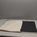 Anti-Slip Corner Kitchen Rug, 1 Piece L-Shaped Floor Mats,Super Absorption Linen Corner Mat for Home,Kitchen (Beige Right-L, 31''X47''X18'')