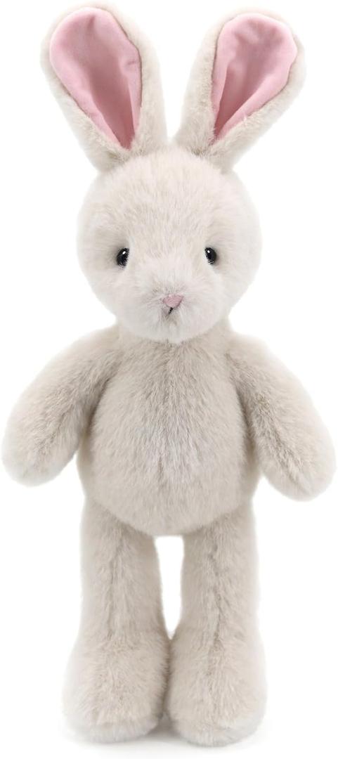 14" Adorable White Bunny Stuffed Animals for Kids and New Born Babies,Lovely Stuffed Rabbit Plush Toys for Boys and Girls,Great Gifts on Birthday,Christmas,Machine Washable