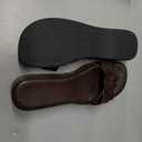 ICON wedge sandals, 9, Dark Brown 