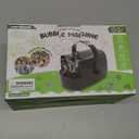 Bubble Machine Durable Automatic Bubble Blower, 4800+ Bubbles Per Minute Bubbles for Kids Toddlers Bubble Maker Operated by Plugin or Batteries Bubble Toys for Indoor Outdoor Birthday Party