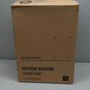 Ninestars Automatic Touchless Motion Sensor Rectangular Trash Can 13.2 Gallons, 50L, Silver, 13 Gal. 50 L, Silver Trim