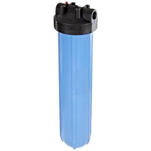 Pentair Pentek 150233 Big Blue Filter Housing, 1" NPT #20 Whole House Heavy Duty Water Filter Housing with High-Flow Polypropylene (HFPP) Cap and Pressure Relief Button, 20-Inch, Black/Blue Pentair Pentek 150233 Big Blue Filter Housing, 1" NPT #20 Whole House Heavy Duty Water Filter Housing with High-Flow Polypropylene (HFPP) Cap and Pressure Relief Button, 20-Inch, Black/Blue