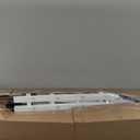 24" Extra Tall Fence for Christmas Tree,24PCS White Picket Fence Baby Gate Barrier with Snowflakes & Tree Patterns Christmas Tree Gate for Pets & Kids(24" H x 5" W Each)