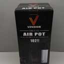 Coffee Carafe for Keeping Hot - 102oz/3L Airpot Coffee Dispenser with Pump - Insulated Stainless Steel Hot Beverage Dispenser for Parties - Thermal Carafe for Hot Drinks Water Tea Chocolate