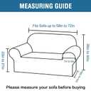 H.VERSAILTEX Stretch Velvet Loveseat Covers for 2 Cushion Couch Covers for Living Room Sofa Covers Slipcovers with Non Slip Straps Bottom, Ultra Thick Comfy Velour (Width 58"-72", French Oak)